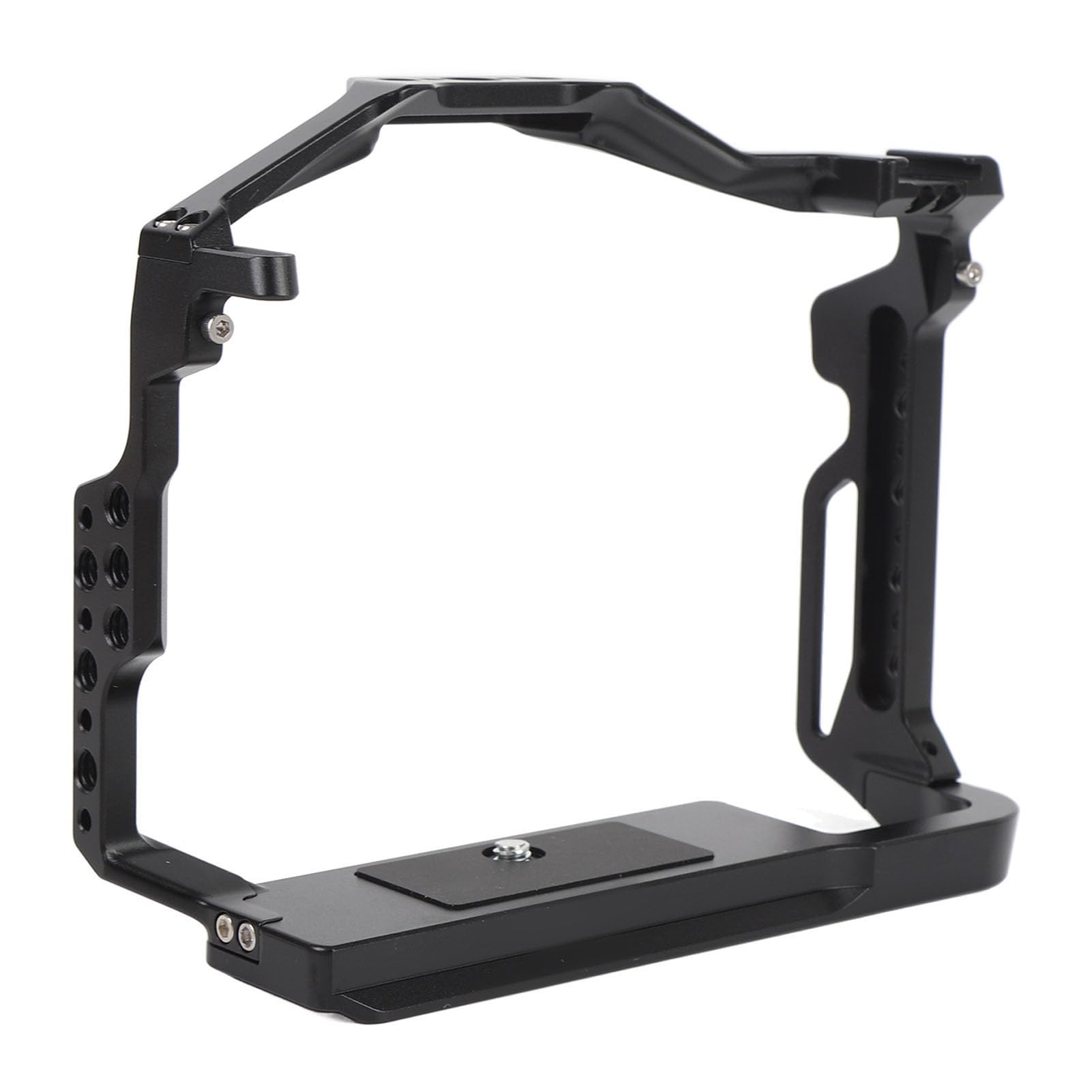 Klatka do Aparatu Rig Stop Aluminium, Rama Stabilizatora Wideo z Otworami na śruby 1/4 Cala 3/8 Cala do Profesjonalnych Akcesoriów Fotograficznych Z8