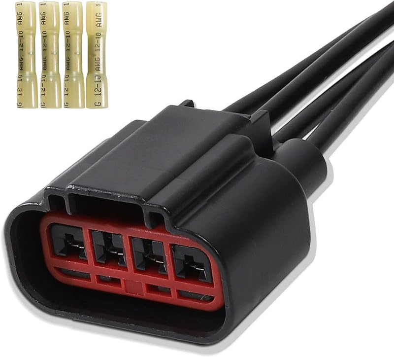 Conector do resistor do motor do ventilador HVAC Anina WPT688 para Ford, Lincoln e Mercury – 1 unidade