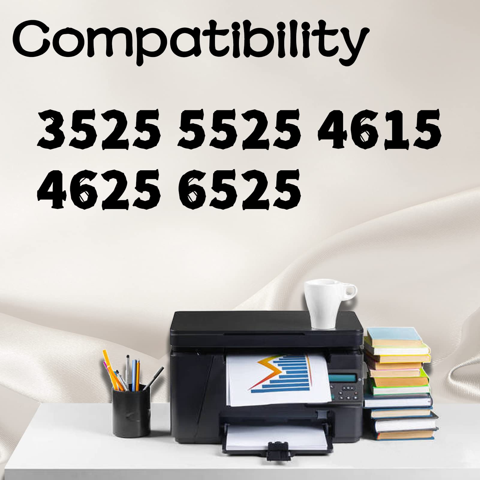 Per HP 685xl Inchiostro Compatibile Utilizzata Per Deskjet 3525 5525 4615 4625 6525 Stampante 8 pack