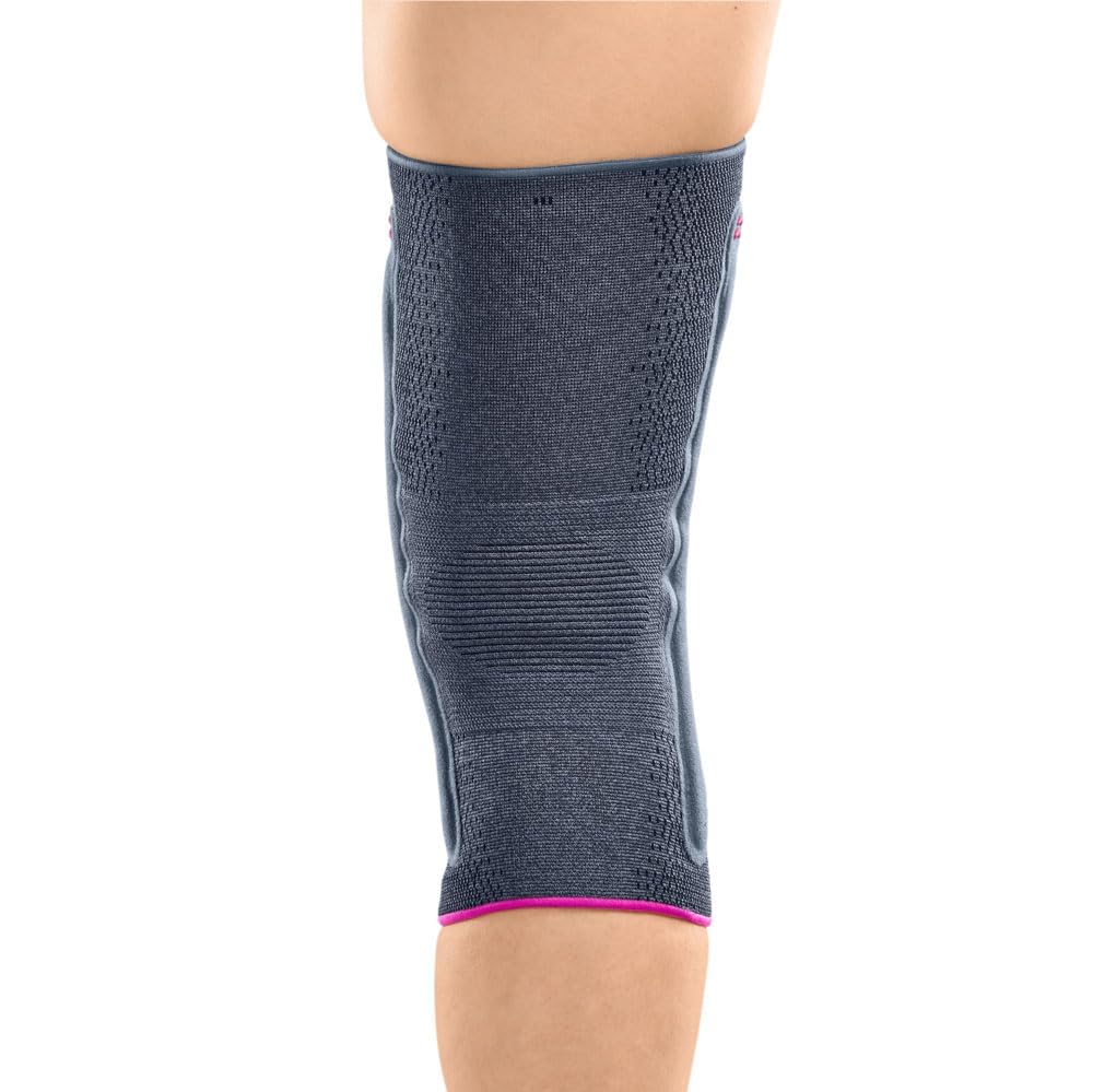 Genumedi® PT - Rodillera articulada (tamaño 1, izquierda, sistema de pelota, mejora de la rótula, soporte de rodilla, estabilización, antideslizante