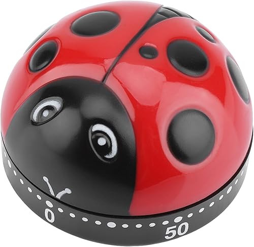 Temporizador de cuerda mecánico de 60 minutos, temporizador de cocina, temporizador de cocina de 0 a 60 minutos, contadores de temporizadores