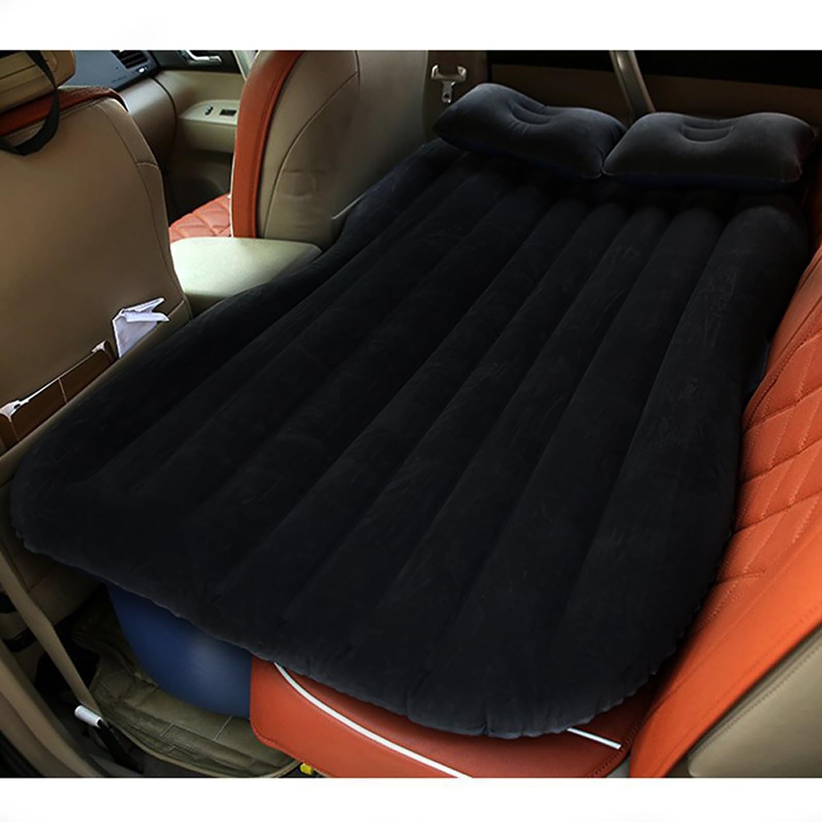 Colchón Coche, para Nissan Qashqai (J12) 2022-2024 Portátil Colchón Hinchable Coche Plegable con Bomba Aire Eléctrica para Coche fácil de almacenar Solución,C