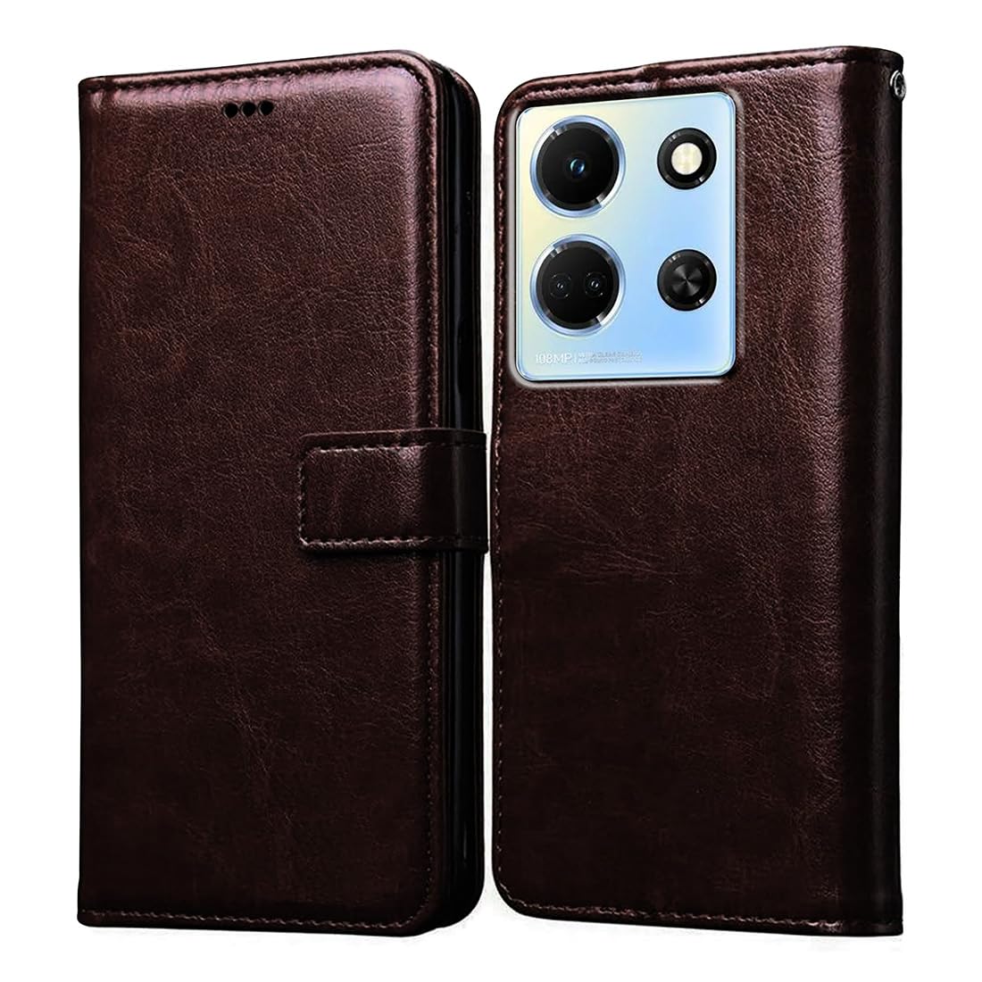 Amazon Brand- Solimo Flip for Infinix Note 30 5G (Leather_Coffee) (B0CC35XZ6T) Amazon Price History, Amazon Price Tracker
