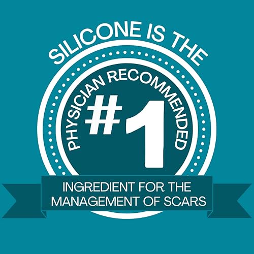 Miniatura 6 de NewGel - Cinta profesional de silicona avanzada para tratamiento de cicatrices por MyNewGel, ultra gruesa, para abdomen, sección C, queloides,