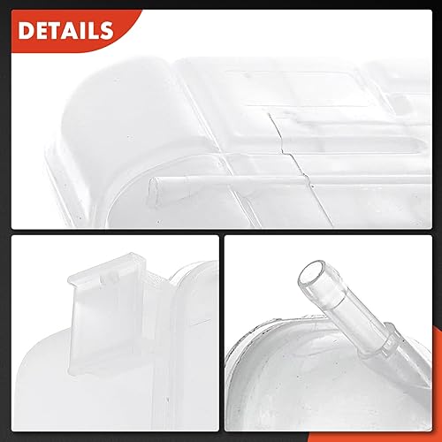 Miniatura 8 de A-Premium Tanque de depósito de recuperación de desbordamiento de refrigerante del motor compatible con Chevy Malibu 2013-2015, Impala 2014-2019,
