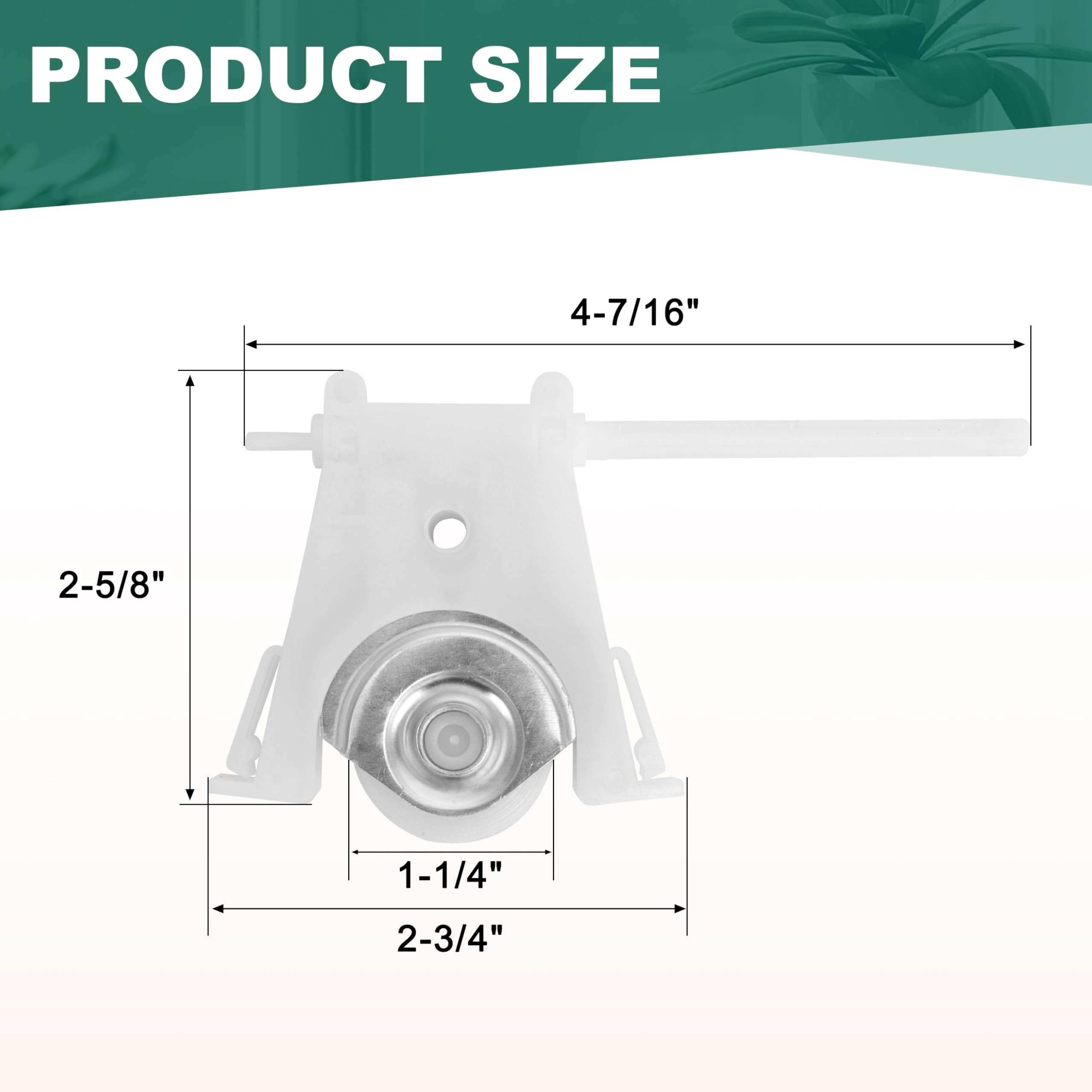 Andersen Screen Door Rollers - Smooth Sliding -8 Andersen Screen Door Rollers - Smooth Sliding -8
