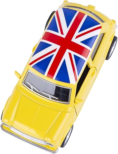 Miniatura 4 de Modelo de automóvil de aleación fundida a presión, vehículo de juguete retroceso 136 con puertas de apertura, juguetes clásicos vintage para niños y