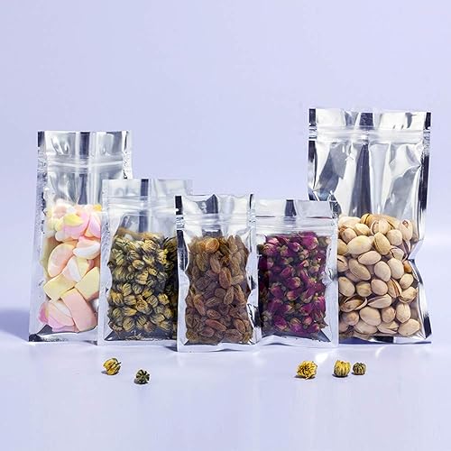 Miniatura 3 de PABCK 100 bolsas de 7.9 x 11.8 pulgadas (tamaño interior de 7.1 x 10.2 pulgadas), bolsas de sellado térmico resellables frontales transparentes para