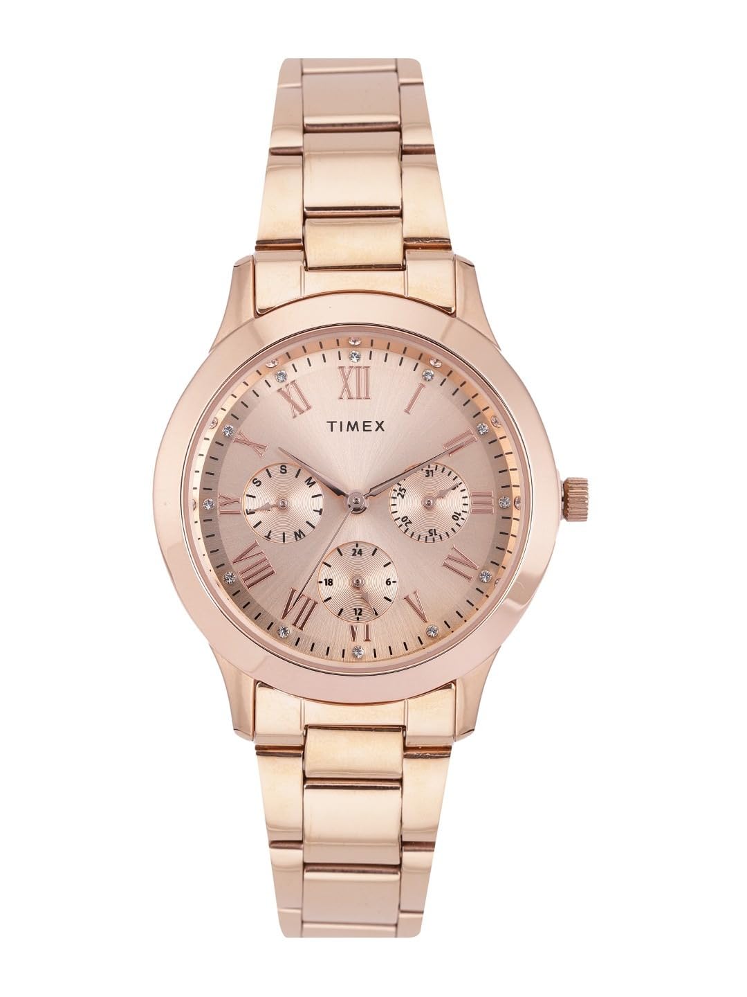 Analog Gold Dial Women's Watch-TW000Q810
