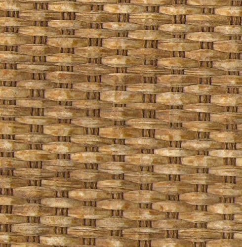 Green Mountain Vista Textured Wicker Color Woven Cordless Spring Roller Shade - Size 35" Wide X 72" Long, Cordless Blind & Shade For Home Windows And Doors, Light Filtering, Total Privacy Blind/Shade #TOP2