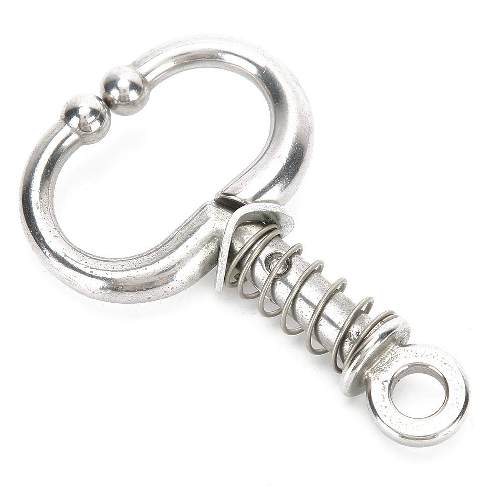 Anello da Naso per Bovini a Molla, Clip Naso Mucca senza Perforazione, Accessorio Allevamento Bovino