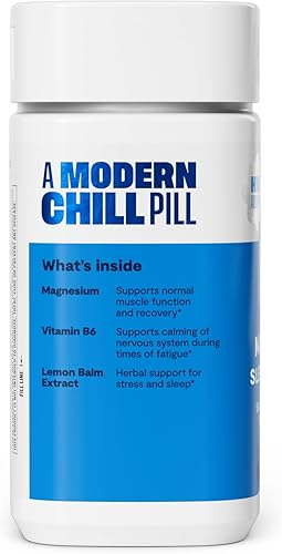 Miniatura 2 de Habit Suplemento de magnesio Sleep & Recover, glicinato de magnesio, vitamina B6, bálsamo de limón, 60 cápsulas