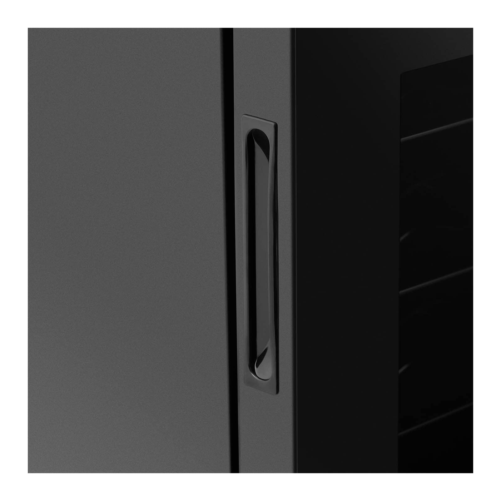 Frigorifero Per Vino Royal Catering RC-WC428 | 428 Litri | Acciaio Inox | Porta Vetro | Temperatura 5-18°C - Foto 5