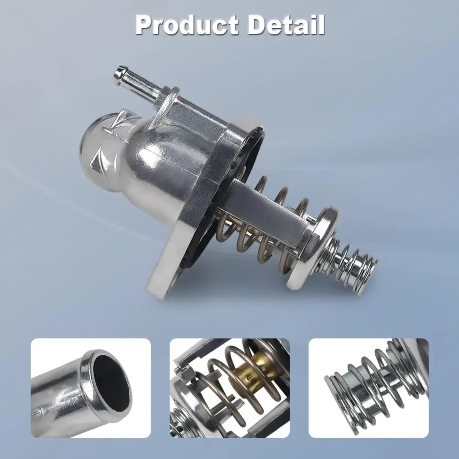 Termostato Motore Auto Per C&evrolet Per Suburban 2015-2020 12674639 | Termostato Motore Gruppo termostato liquido di raffreddamento motore auto 12674639