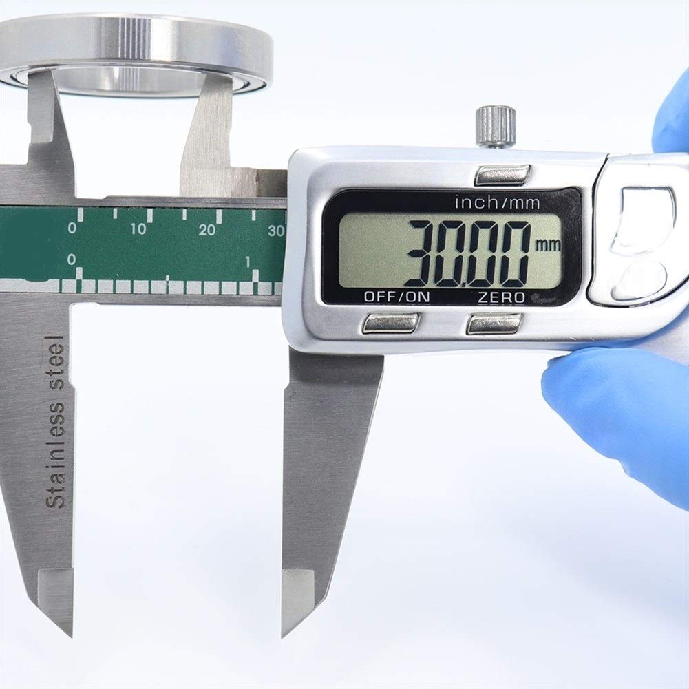 Pratique 5 pièces S6806RS Portant 30x42x7mm ABEC-3 440C roulements à Billes en Acier Inoxydable 6806 roulement à Billes S 6806RS