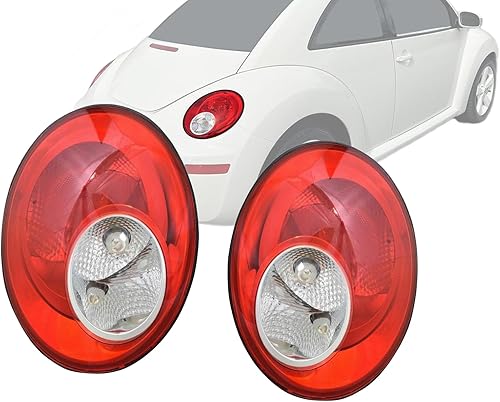 Vista 8 de Auto Parts Avenue APA - Lámpara trasera de repuesto para 2006 2007 2008 2009 2010 Escarabajo con bombillas lado derecho del pasajero 1C0945172G