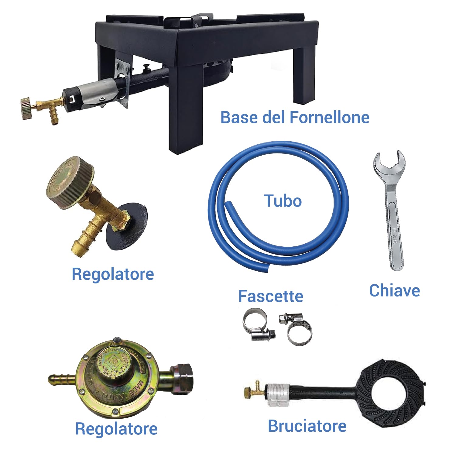 Bruciatore In Ghisa Ad Anello Bollente Da 8KW Stufa A GPL Di Grandi Dimensioni Stufa Da Esterno Con Struttura In Ferro Oker Stufa Portatile For Fuoco Ntrol - Foto 8
