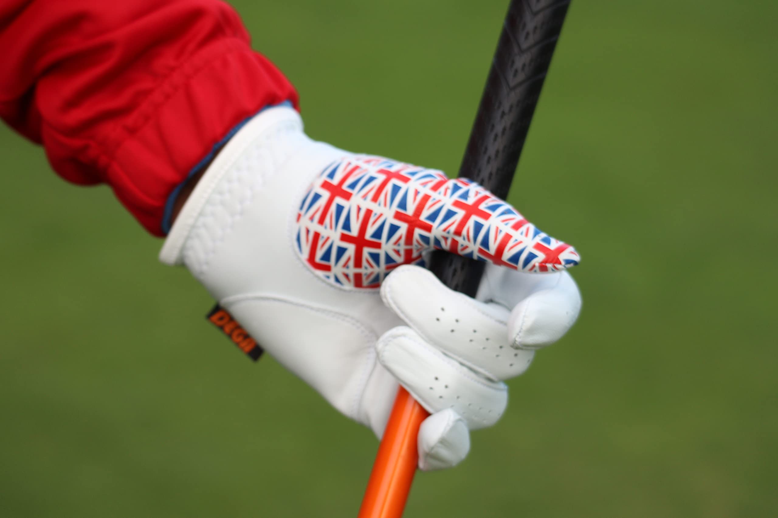 DEGA Golf Gloves 2 Pack 100% Cabretta Leather Golf Glove Men Left Hand Thumb Printed Designs (M, Union Jack Great Britain) - Image 4