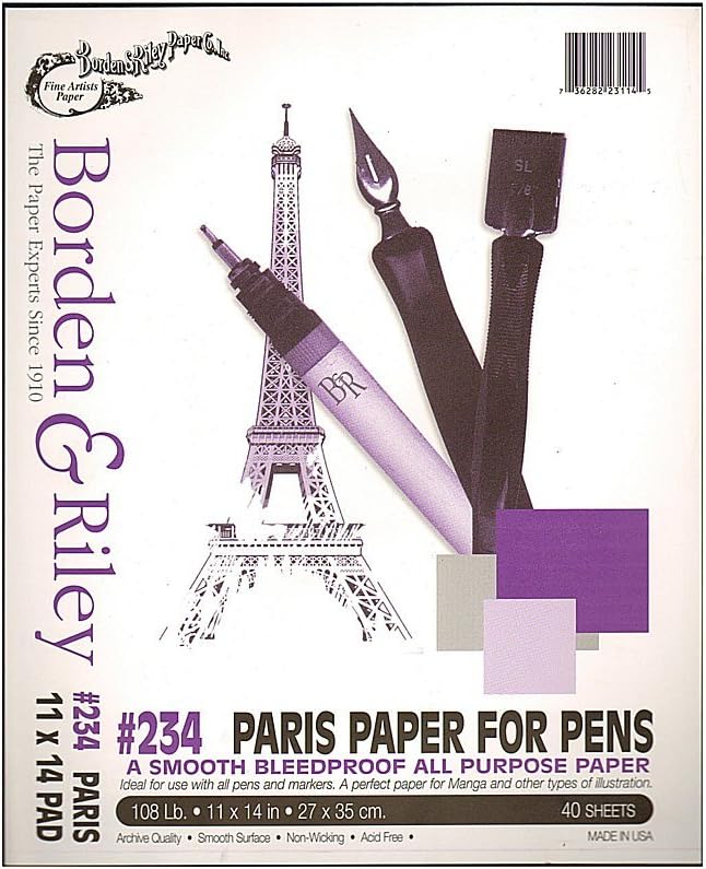 Paris Paper 11x14 40 Sht Pad