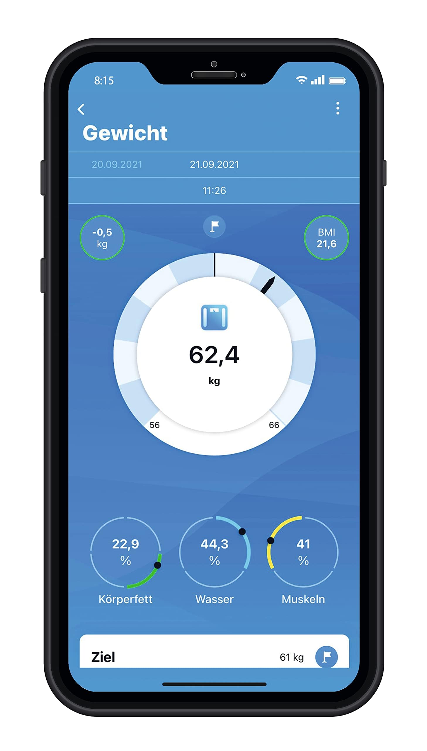 Beurer BF 600 Báscula diagnóstica negra, medición de grasa corporal, agua corporal, porcentaje muscular y masa ósea, con conexión a app