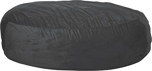 Miniatura 388 de Chill Sack - Funda para puf Microgamuza - Carbón - Solo funda,Microsuede - Chocolate - Solo funda,Microsuede - Azul marino - Solo funda,Guijarro -