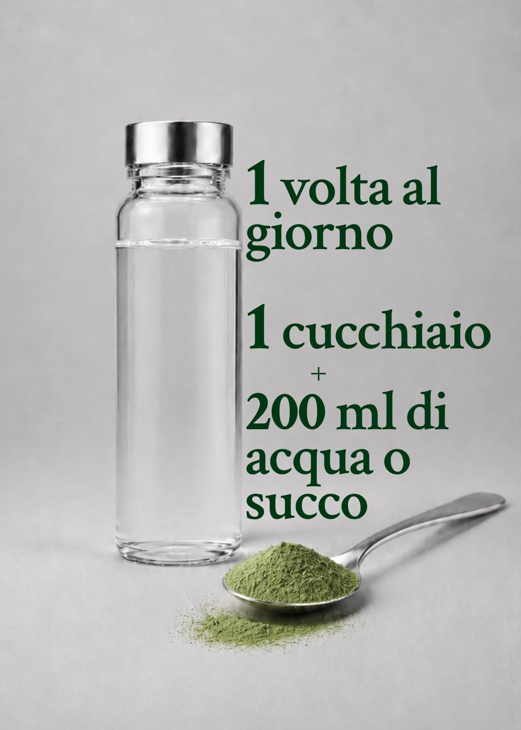 Intenson Green Formula Mango, Super Greens in Polvere, Superfood Blend con Chlorella, Spirulina, Ashwagandha con OPC e Moringa, Senza Zucchero, Naturalmente Dolcificato, Bevanda Funzionale, 300 g