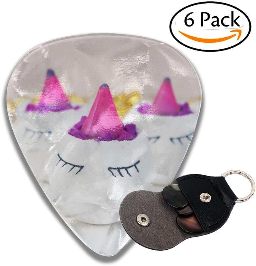 Horace 351 Shape Classic Guitar Picks Cool Design Best Celluloid Guitar Picks For Your Electric, Acoustic, Or Bass Guitar