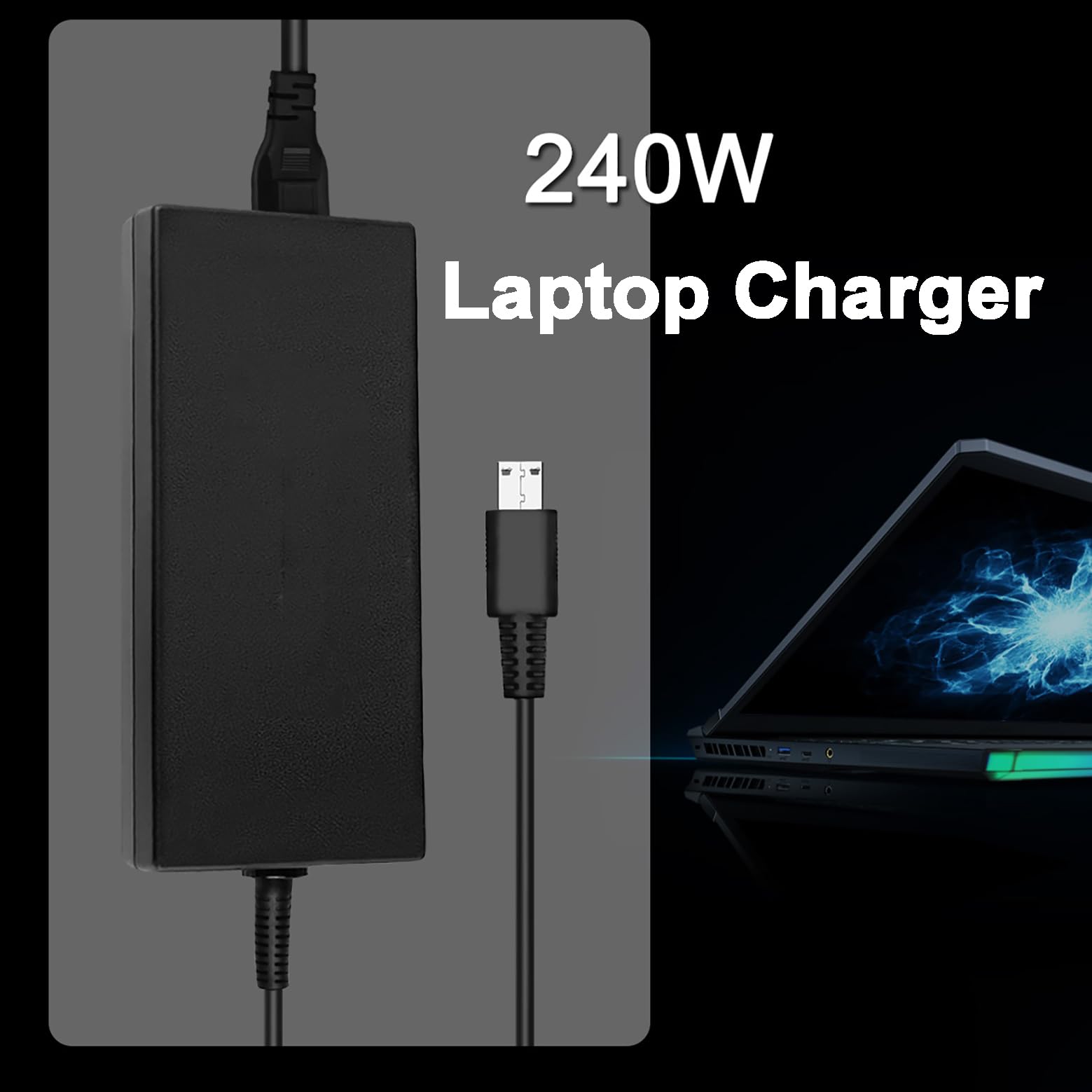 Amazon.com: 240W USB Tip Charger for MSI GE76 GE66 GP76 GP66