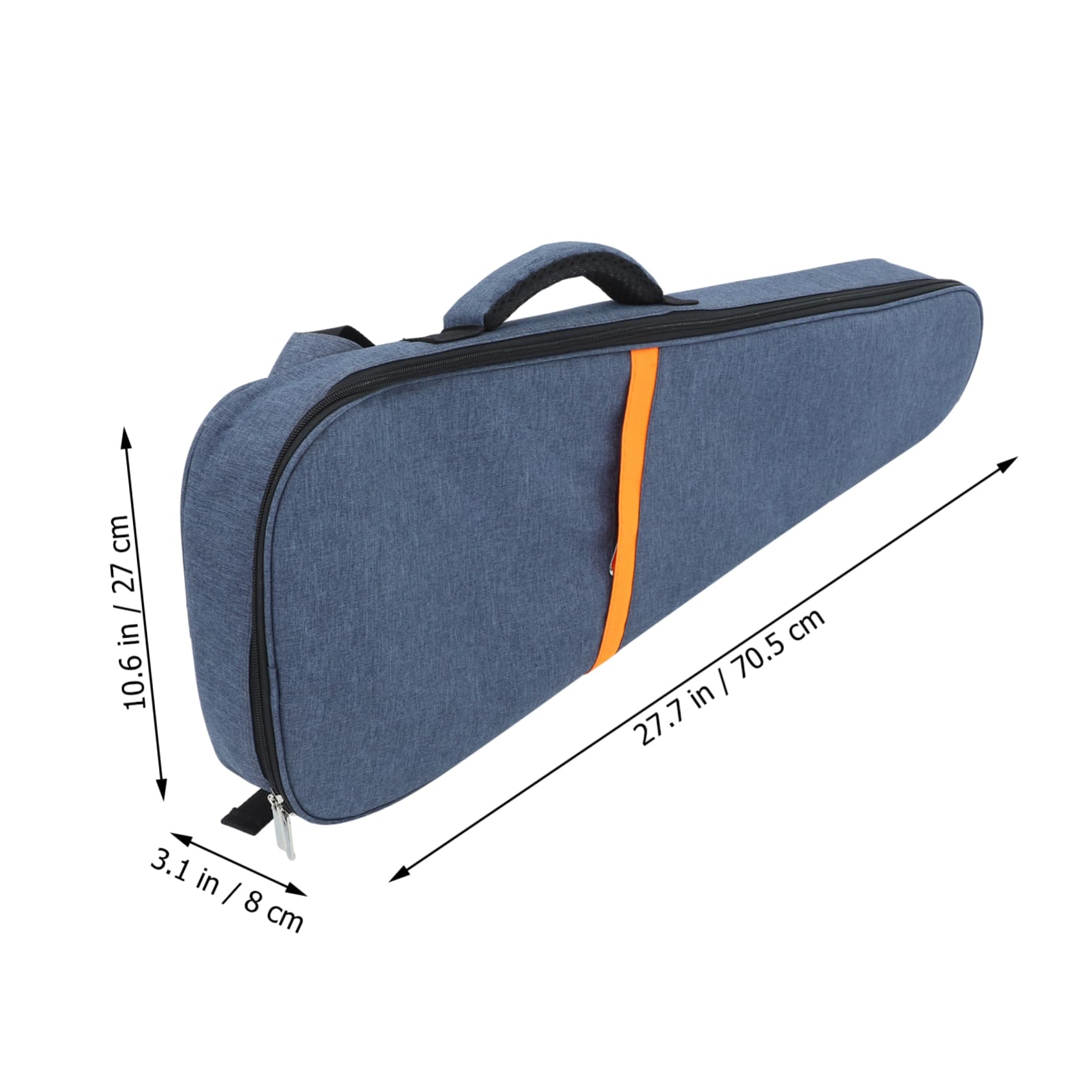 Étui à Ukulélé Bleu 26 Pouces en Tissu Oxford Poches
