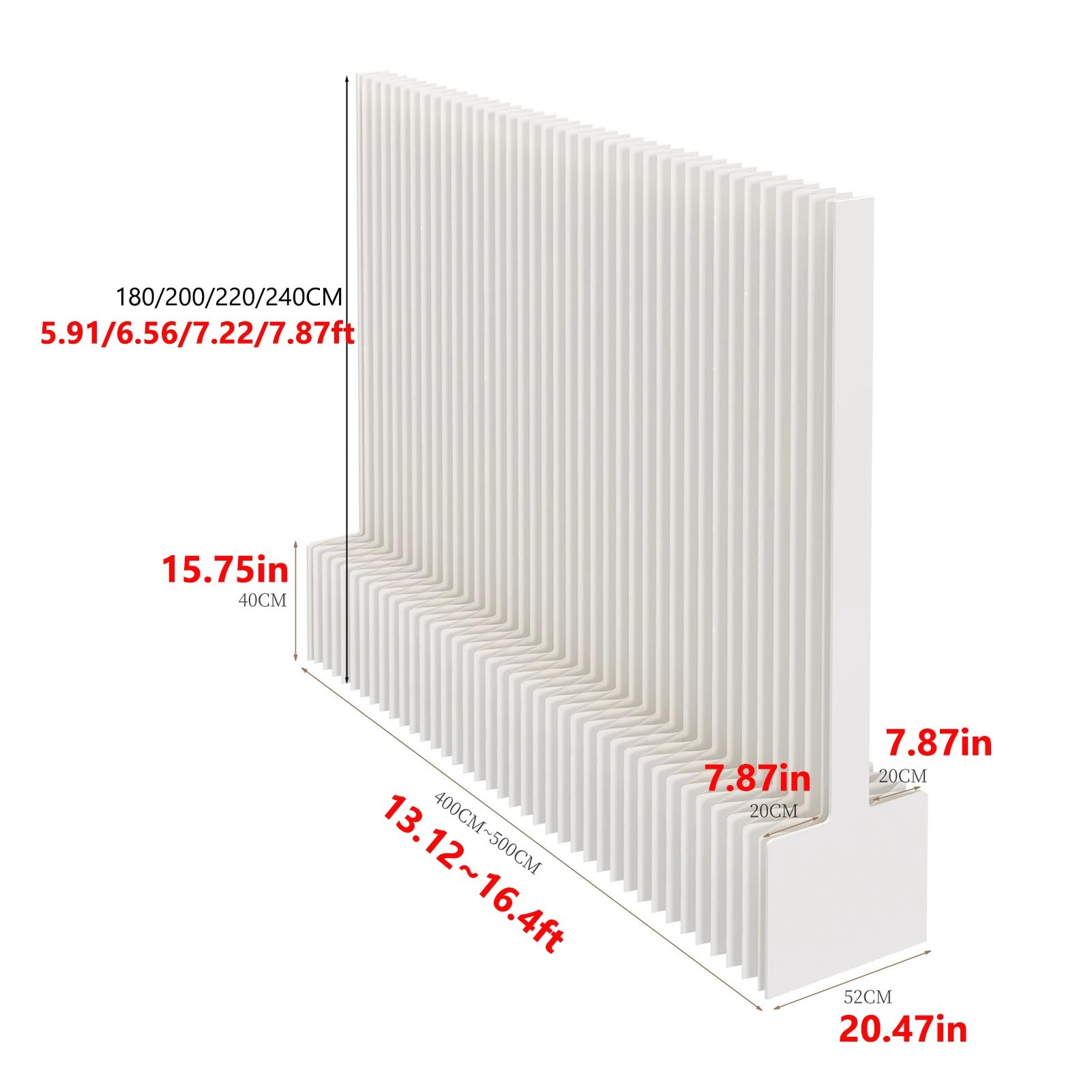 Biombo Separador Divisor De Habitación De Papel Retráctil, Partición De Pared De Privacidad De Papel Plegable Para Oficina En Casa, Tienda, Biblioteca, Cafetería, Salón, Divisor De Habitación, Estante