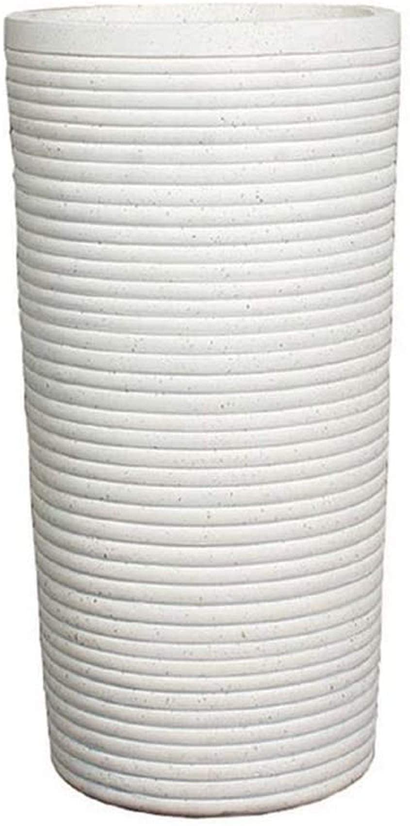 Seau couloir décoratif beige 26x51cm imitation céramique pour hôtel