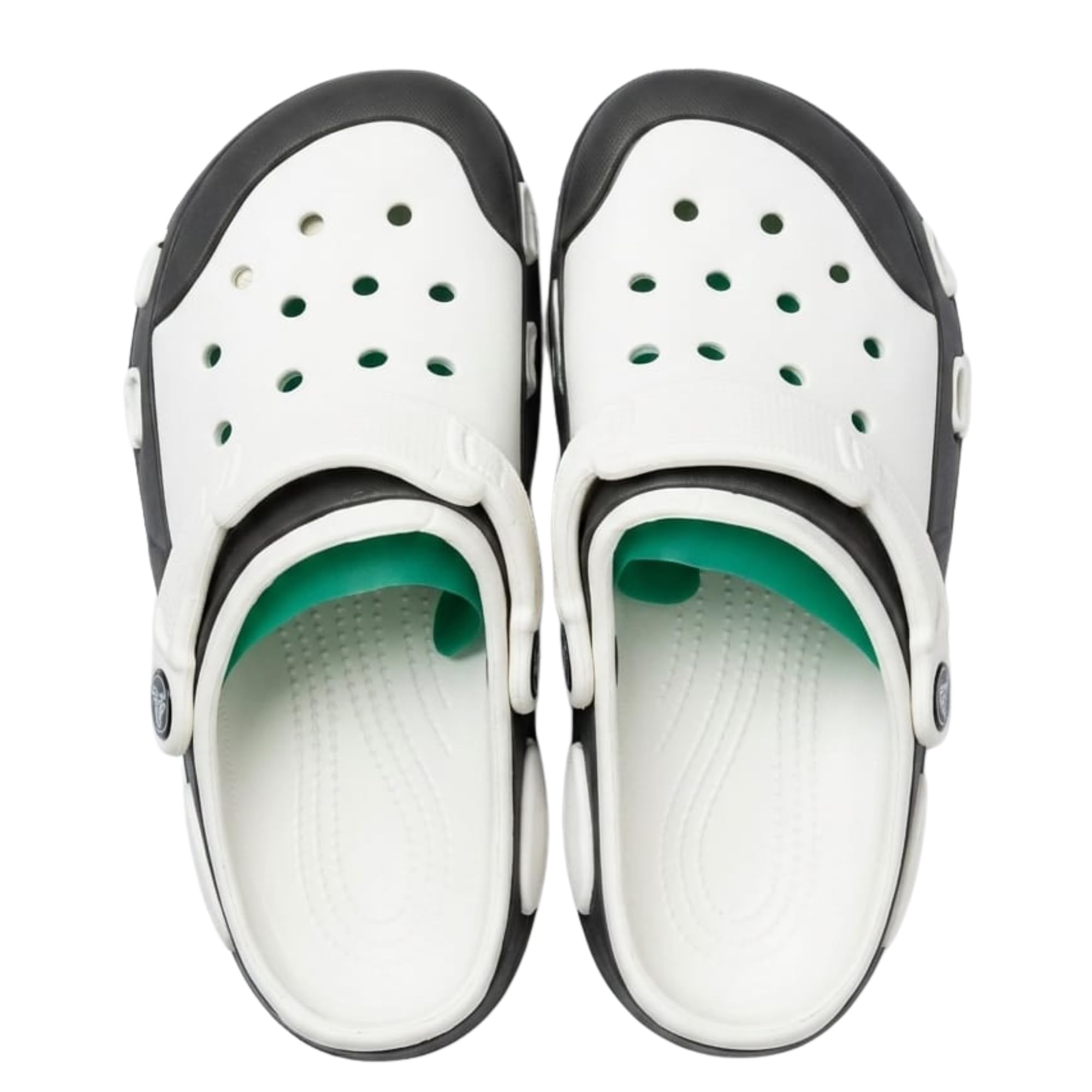 Men Lightweight EVA Clogs with Adjustable Heel Strap | Breathable Slip-On Casual Garden Sandals for Indoor & Outdoor Use | White & Black-image-39