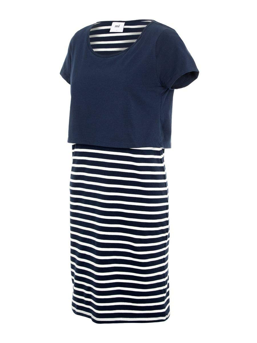 Mamalicious Women's Mllea Org June S/s Y/d Abk Dress A.noos Dress