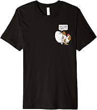 Who Came First Egg and Chicken Debate Minimalist Premium T-Shirt