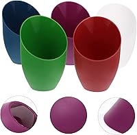 Vista 8 de Veemoon 5 Uds. Pantalla de herradura para lámparas de mesa, pantallas de lámpara rústicas, pantallas de lámpara para lámparas de pie, cubierta