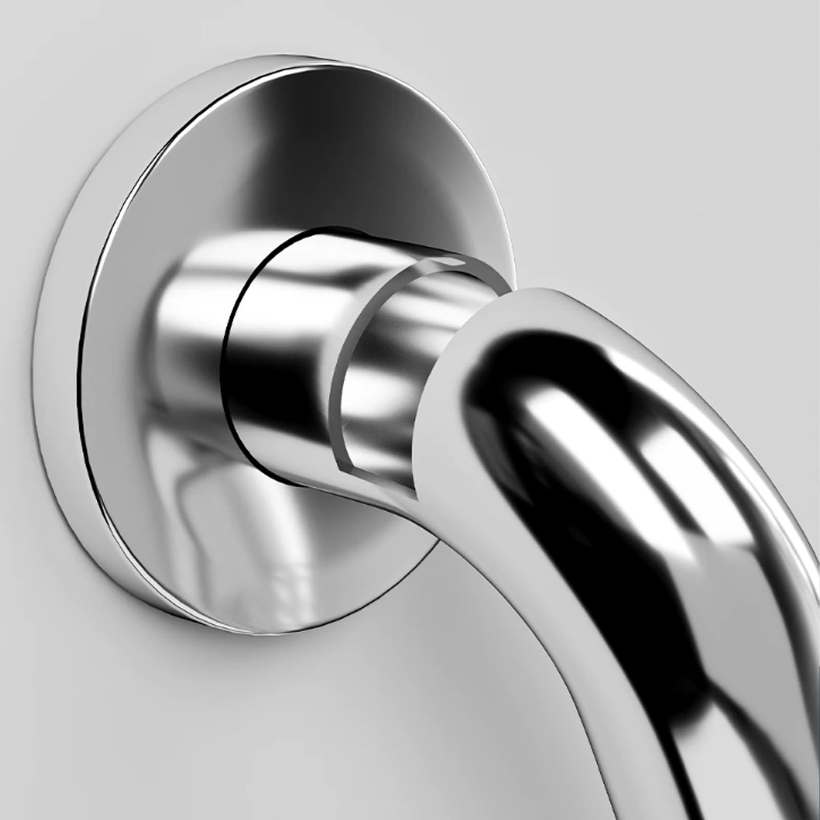 Set Da 2 Maniglioni Di Sicurezza per Doccia, Supporto A Parete Ultra-resistente con Fissaggio Nascosto – Ideale per Doccia, WC E Vasca Da Bagno (prevenzione Cadute per Anziani)(50cm)