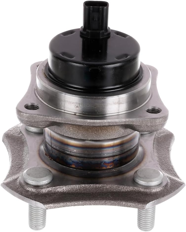 SCITOO Wheel Hub Wheel Bearing Assembly Rear 512520 fit for Toyota PRIUS 2001-2003 4 Lugs Wheel Hub Bearing Assemblies W/ABS 1pc Wheel Hub Bearings