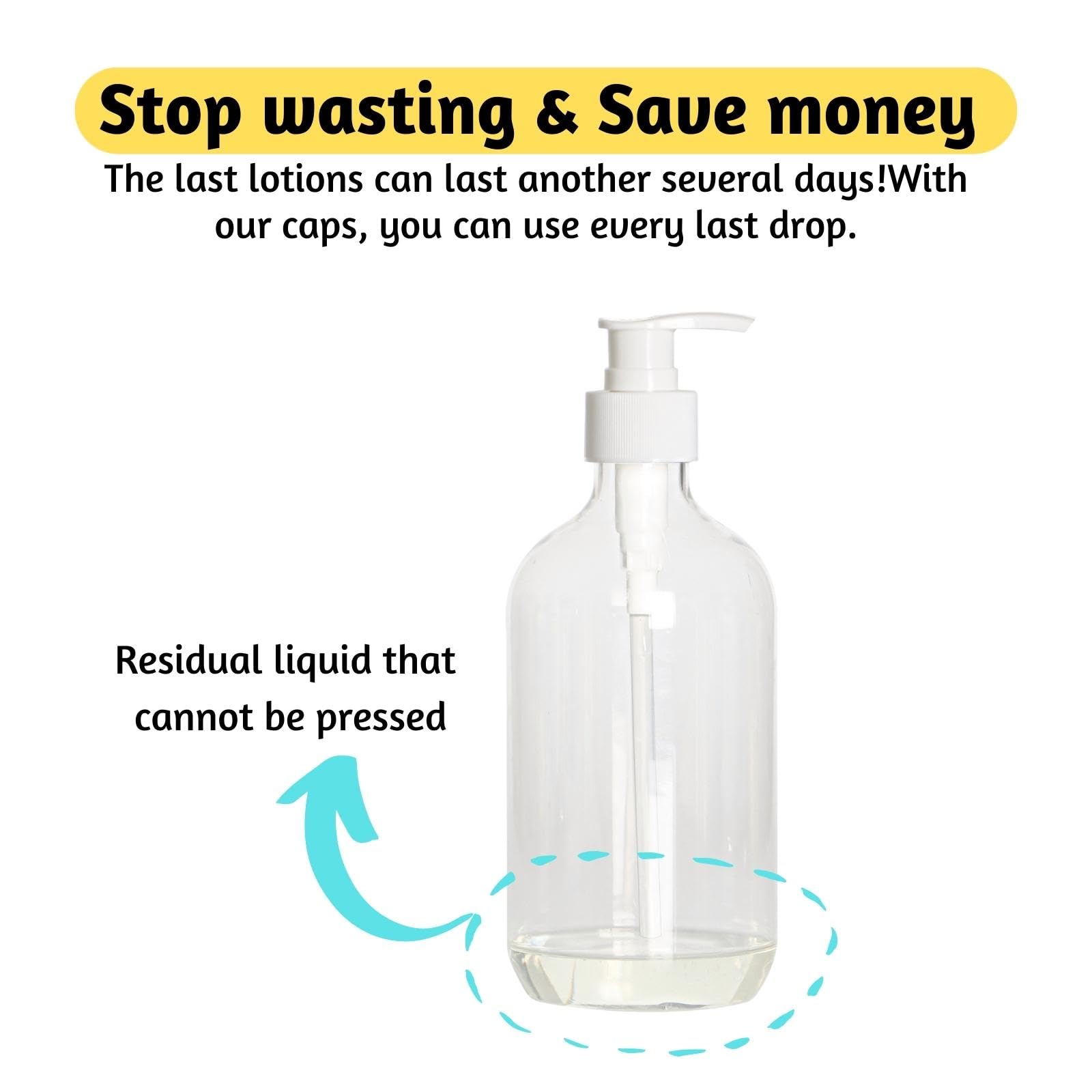 Amazon｜ボトル空きキャップ 1.05インチのネックサイズ用