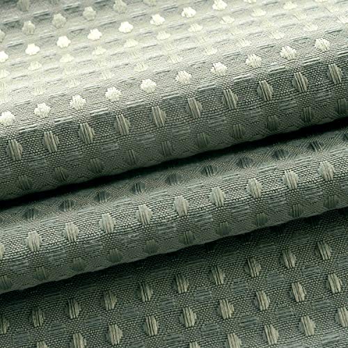image for Barossa Design Extra Long Fabric Waffle Weave Shower Curtain 84 inch H
