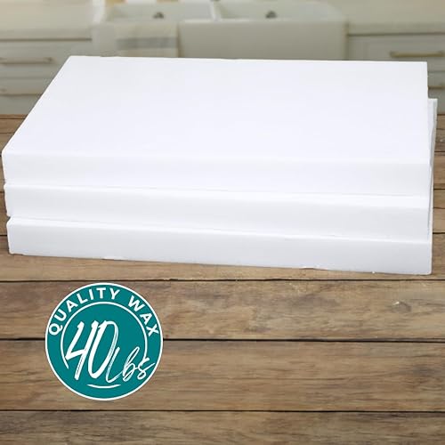 Miniatura 7 de Direct Candle Supply - Mezcla de cera para contenedores de parafina - 5 libras - Diseño suave para velas de alta carga de fragancia - Solo vertido