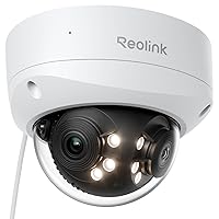 Reolink PoE 16MP Telecamera Esterno, Doppio Obiettivo per Vista Panoramica 180°