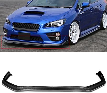 Front Bumper Lip Splitter Fit 2015-2020 for Subaru WRX STI
