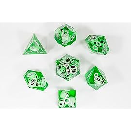 1985 Games Sharp Edge Polyhedral Dice Set - Mystery RPG Dice for Dungeons & Dragons & Tabletop RPGs | Pack of 6