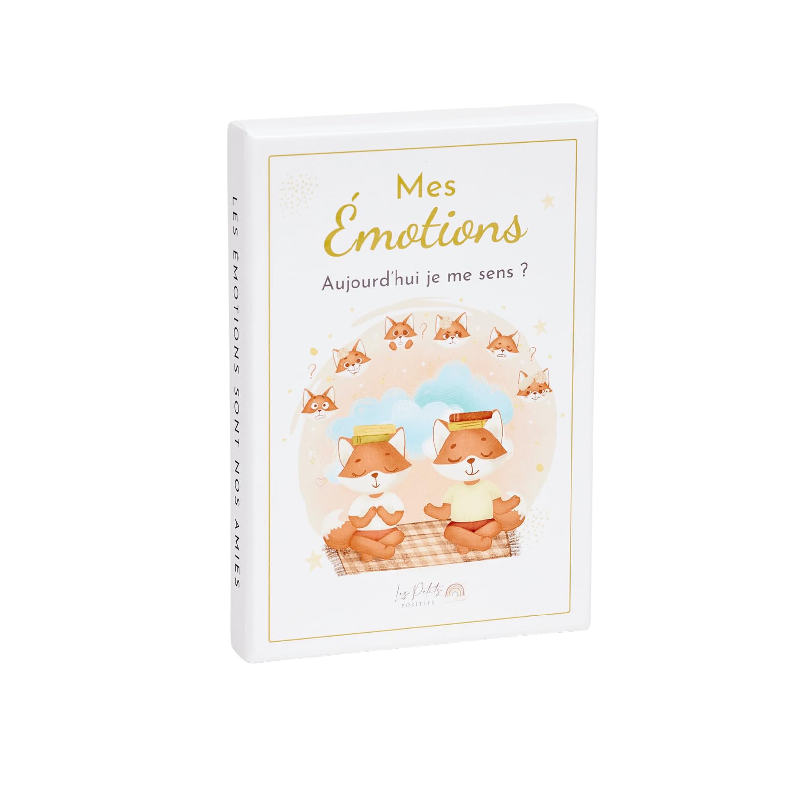 Sweetalgi Jeu Des Émotions - 120 Cartes Recto-Verso + Socle En Bois "Aujourd'hui Je Me Sens" - Pour Enfants à Partir De 5 Ans, éducation émotionnelle