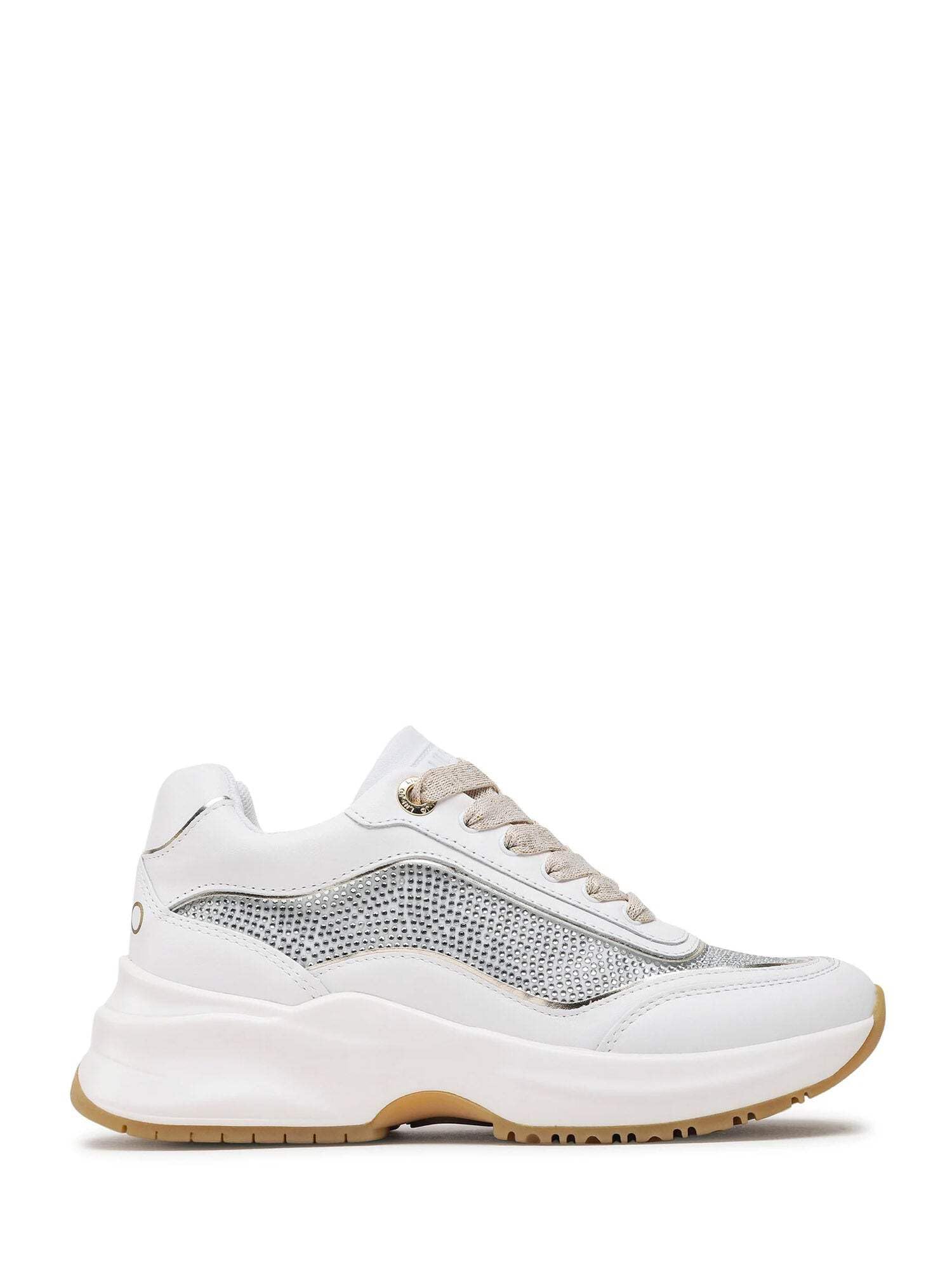 Baskets femme blanc Liu-Jo finitions premium BA3077PX073