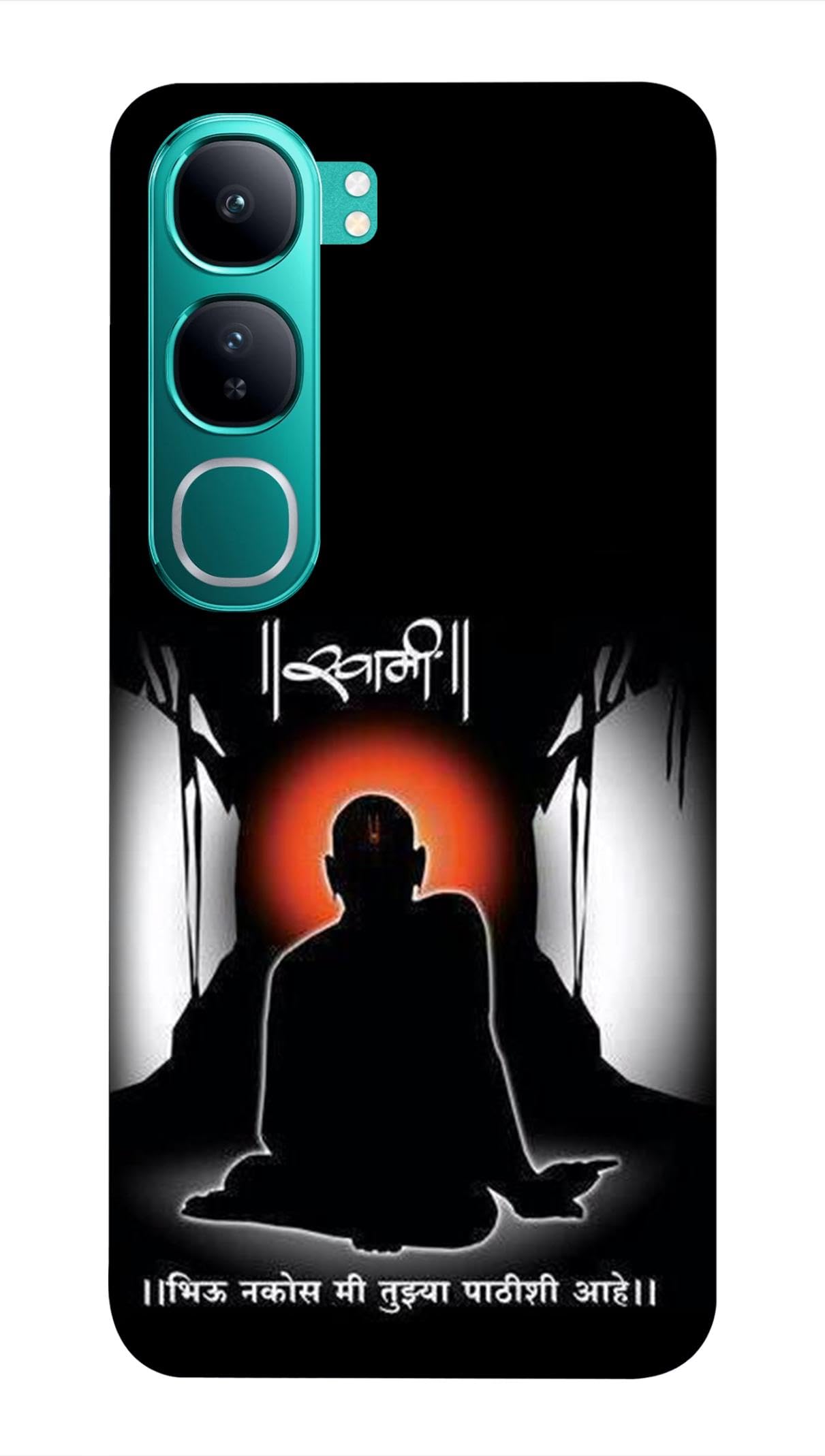 NDCOM for Vivo Y300 Back Cover | Premium Vivo Y300 Cover | Stylish Protection for Vivo Y300 5G Back Cover Shree Swami Samarth Printed Hard Case-image-16