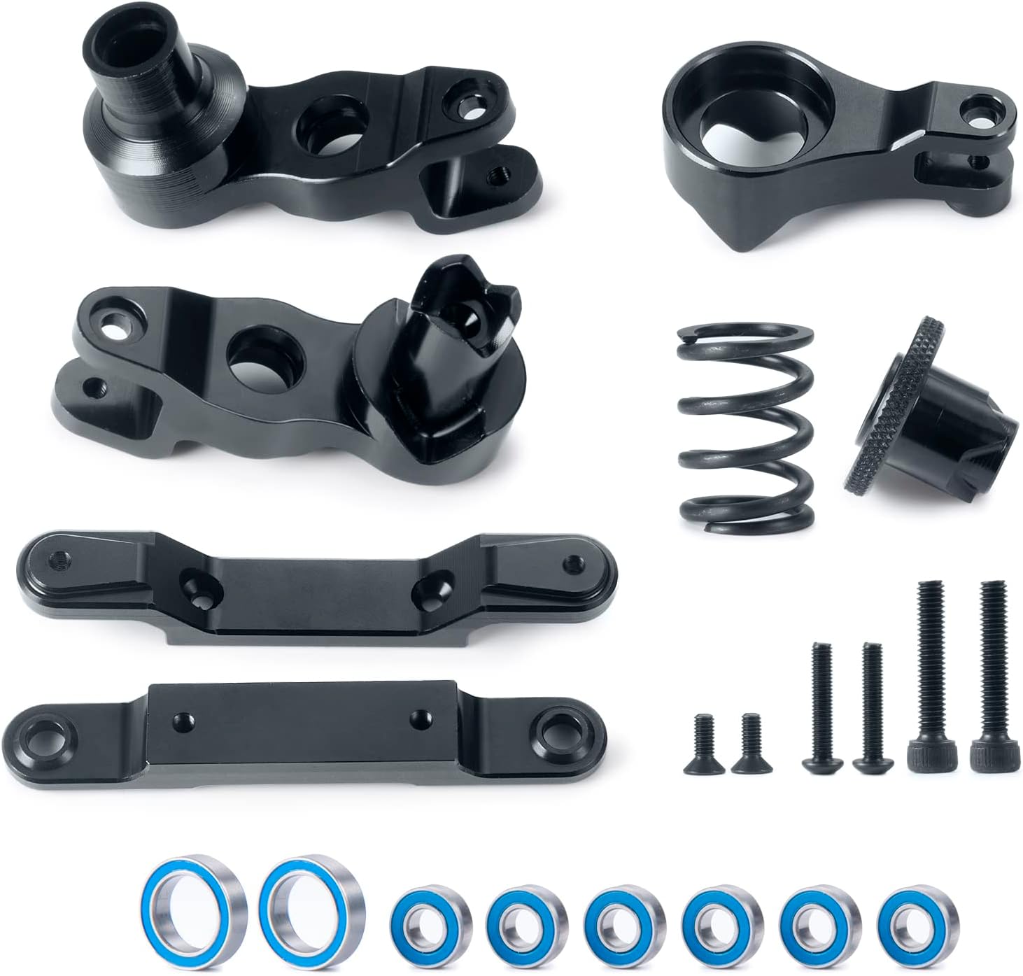 Aluminum Alloy Steering Assembly Kit Suit for 1/5 Traxxas X-MAXX RC Truck