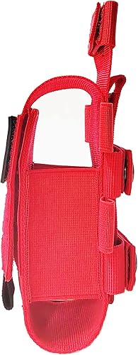 Miniatura 6 de Cartuchera Táctica para Torniquete TQ Estuche para Torniquete Trauma Médico Bolsa para Tijeras (Rojo)