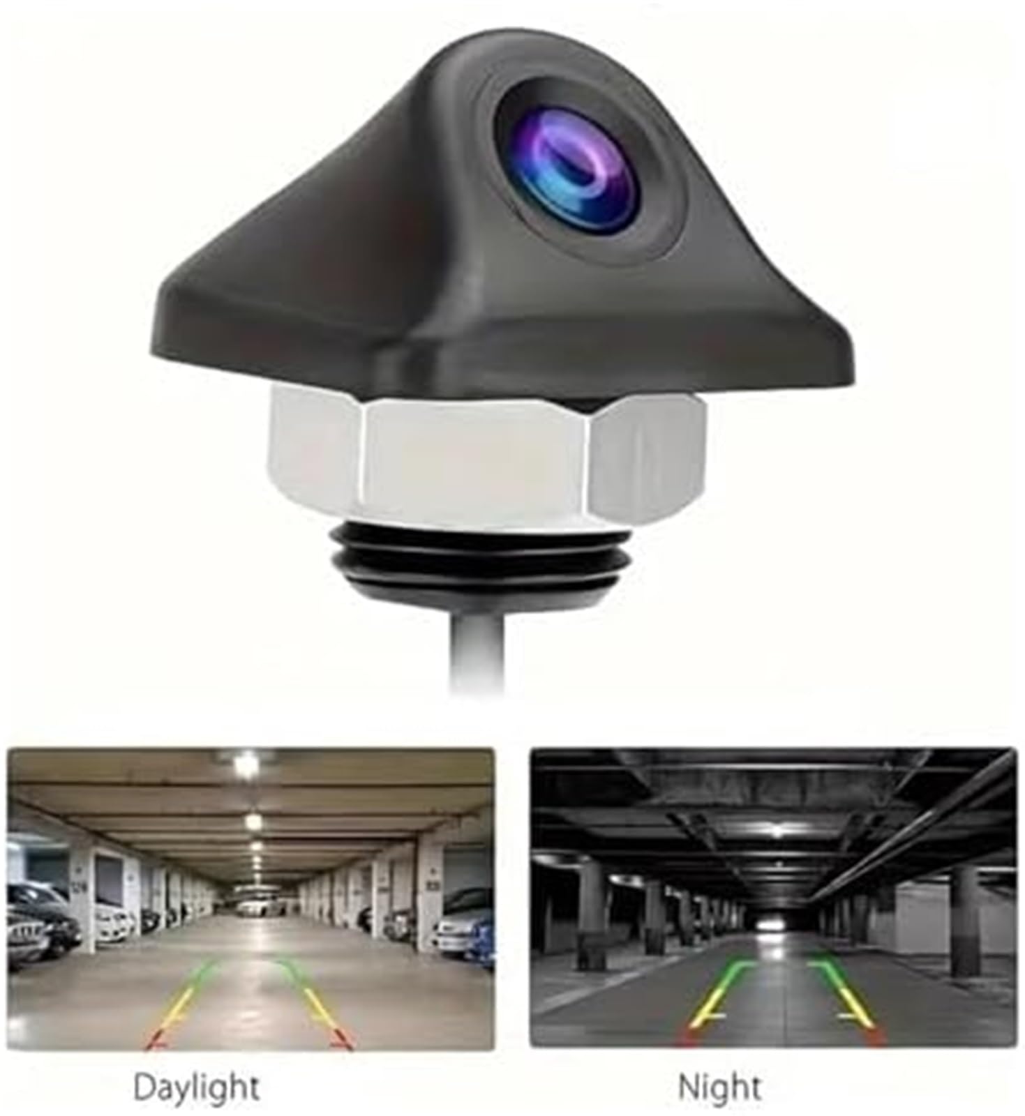 Tylna kamera pojazdu Bezprzewodowa kamera cofania z monitorem lustrzanym, dla parkowania pojazdów HD 4.3(BLACK XC XFD)