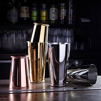 Amazon.com: Cocktail Kingdom® Leopold® Weighted Shaking Tin Set